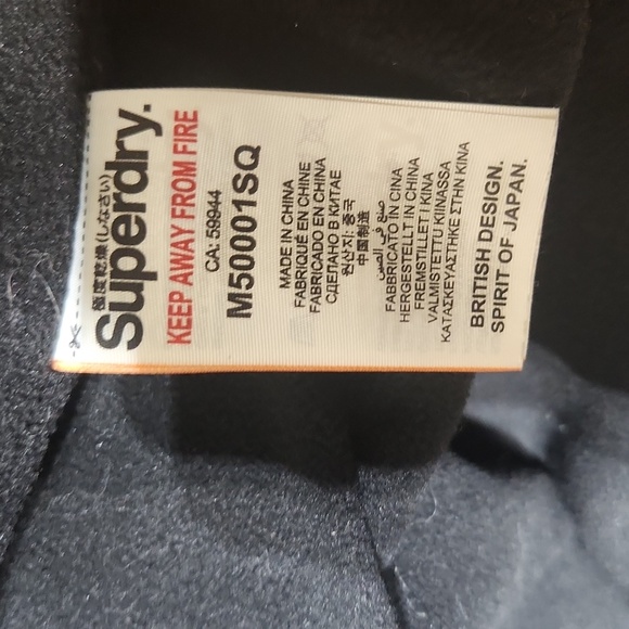 [S] SUPERDRY Grey Elite Windcheater Jacket - Men's - Picture 7 of 9